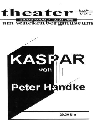 o Kaspar Plakat